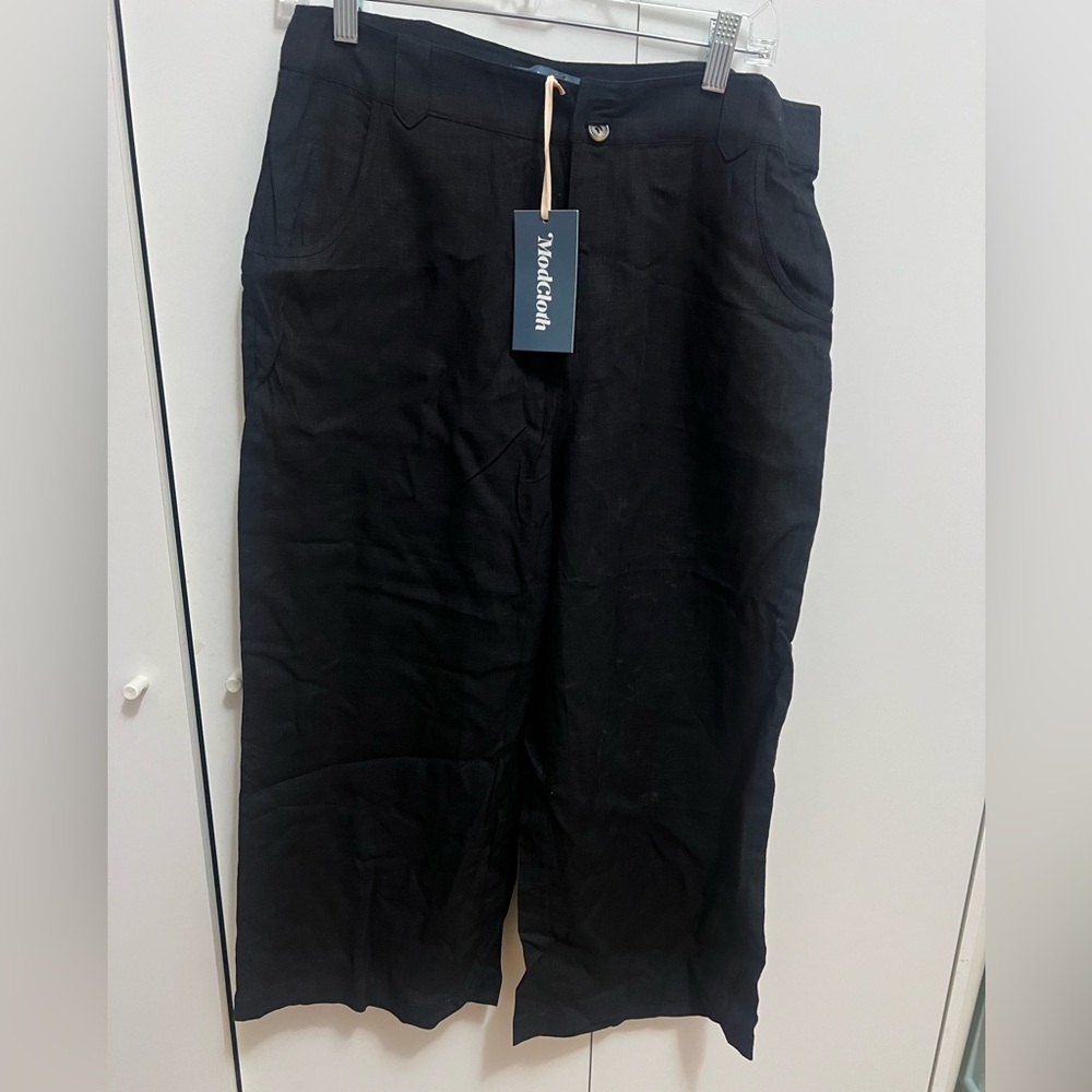 Linen pants.